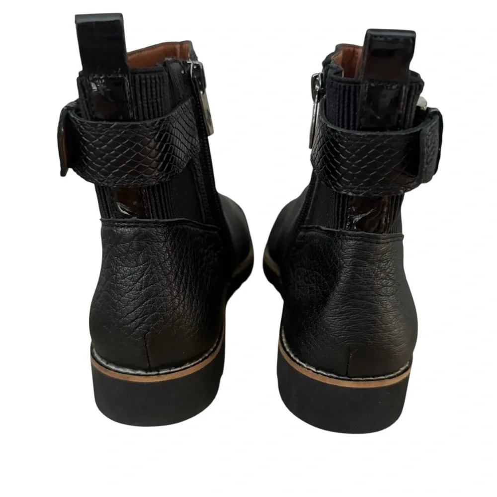 Donald J. Pliner Cally Suede Leather Ankle Boots - Picture 4 of 9
